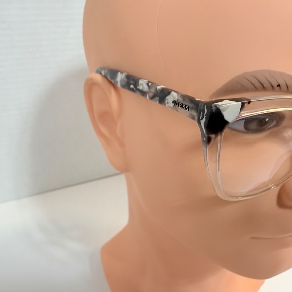 GUESS GU2674 Clear/Brown Cat Eye Optical Eyeglasses Frame 53-19-140 - Picture 2 of 10